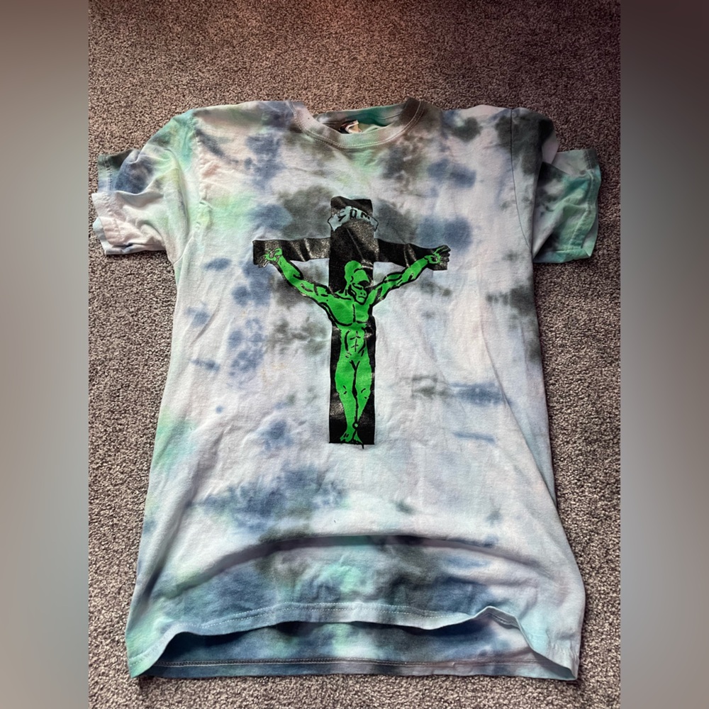 Vintage grunge thrifted rock band t-shirt size: s